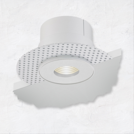 Alcon 14013-P Illusione 4-Inch LED Pinhole Recessed Light