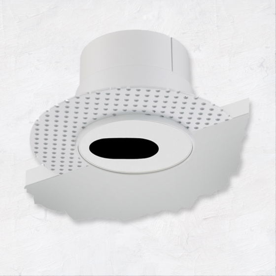Alcon 14013-S Illusione 4-Inch LED Slot Recessed Light