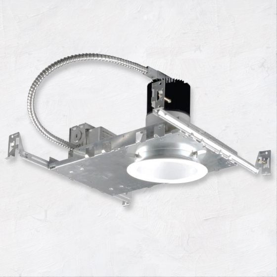 Alcon 14086-4 Lumino 4-Inch LED New Construction Recessed Light