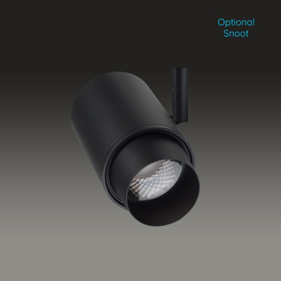 Alcon 14130 Architectural Single Cylinder LED Tracklight