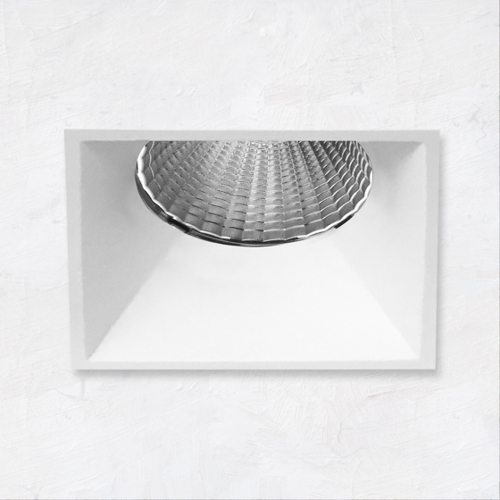 Alcon 14131-S-DIR 2.5-Inch Square LED Shallow Trimless Recessed Light