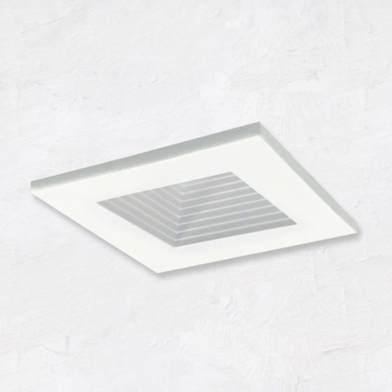 Alcon 14144-S-DIR-B Recessed 2-Inch Baffled Miniature Square LED Light