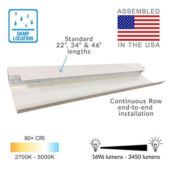 Linear Cove LED Wall Wash Lightbar