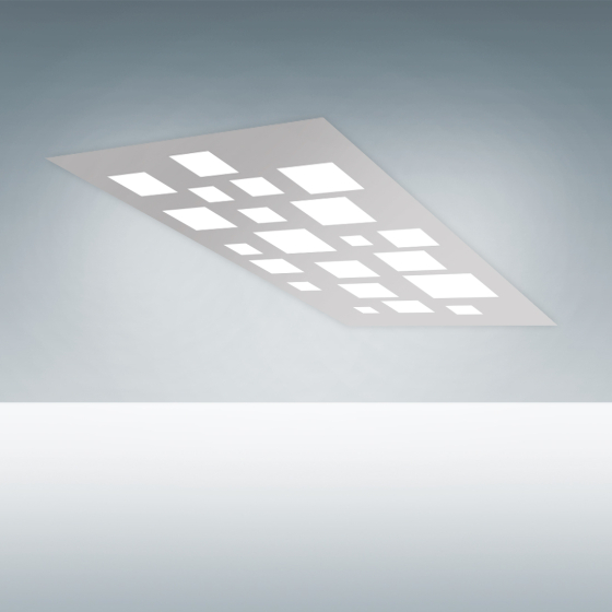 Alcon 14315-02 Squares Architectural Recessed LED Flat Panel