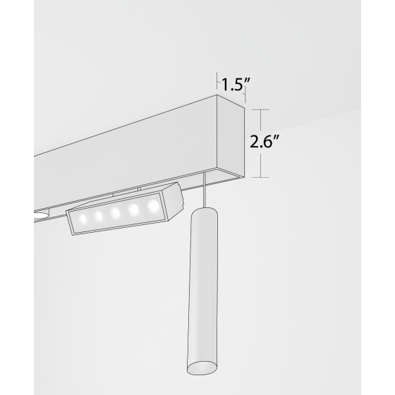 Alcon 15100-S Linear Surface LED Modular System