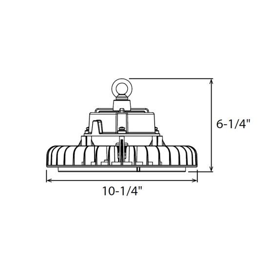 Alcon UFO 15130 LED High Bay Commercial Pendant