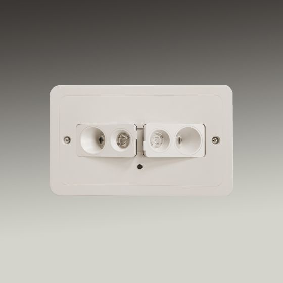 Alcon 16105 Adjustable Emergency Recessed LED Light Fixture
