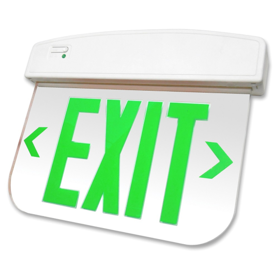 Image 1 of Alcon 16120 Edge Lit LED Exit Sign