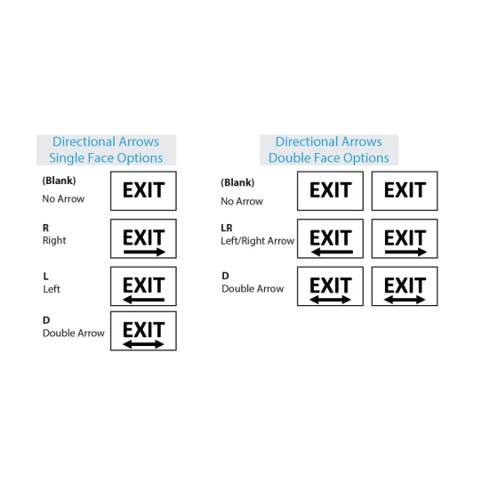 Alcon 16125-S Chicago Approved Edgelit Aluminum LED Stair Sign