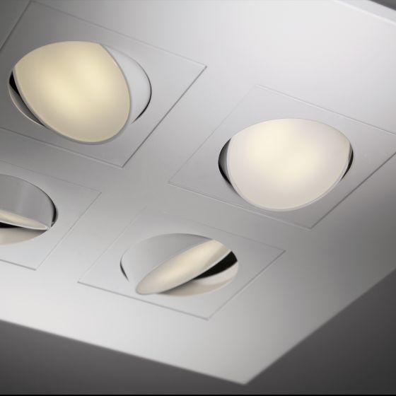 Alcon 12050 Adjustable Low-Profile Surface-Mount LED Multiple Spotlight