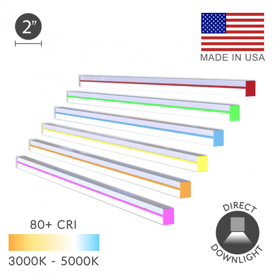 Alcon 12100-2-S LED Decorative Linear Surface Light