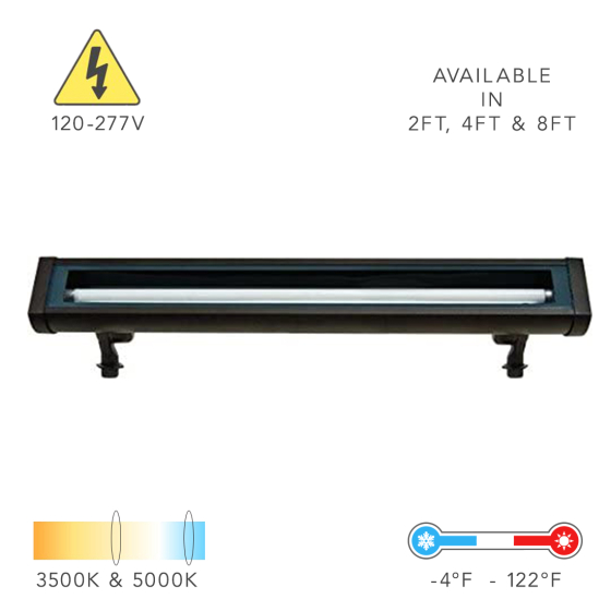 Alcon 31024 Outdoor Linear LED Commercial Sign Light