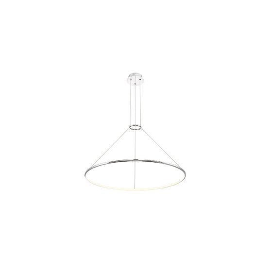 Alcon Lighting 12237 Skinny Cirkel Large 31.5 Inches Architectural LED Suspended Pendant Chandelier