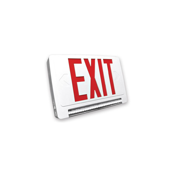 Alcon Lighting 16115 Combination LED Exit Signs with Emergency Lights