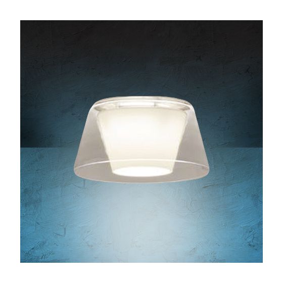 Alcon 14022 Semi-Recessed 10-Inch LED Downlight