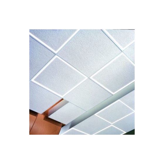 Alcon 14029 Acoustical Tile Edge-Lit Grid Ceiling LED Light | Field-Selectable Wattage and Light Color Temperature