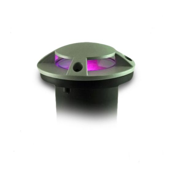 Image 1 of Alcon Lighting 90044 Outdoor LED RGB In-Ground Landscape Light Color Changing LED Well Light Remote Controlled - 100V~240V