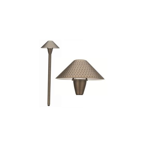 Alcon 9058 Brass LED Landscape Path Light