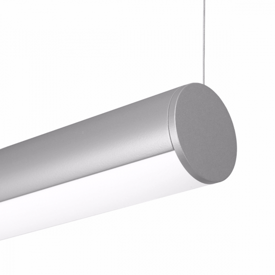Image 2 of Bartco Lighting BSS510 Cylindrical Suspended Linear LED - 2-1/4”