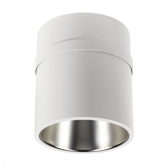 Image 1 of Lightolier C7L20C Calculite LED 7 Inch Round Aperture 2000 Lumens SSL Cylinders Surface or Suspended Mount Light Fixture
