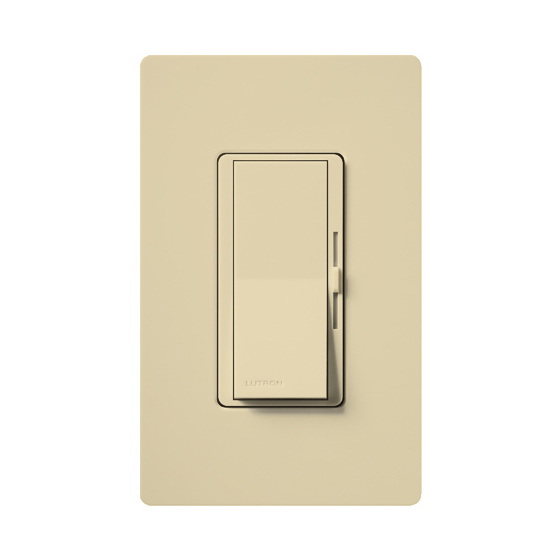Lutron Diva DVELV-300P-WH Single-Pole Electronic Low Voltage ELV Dimmer
