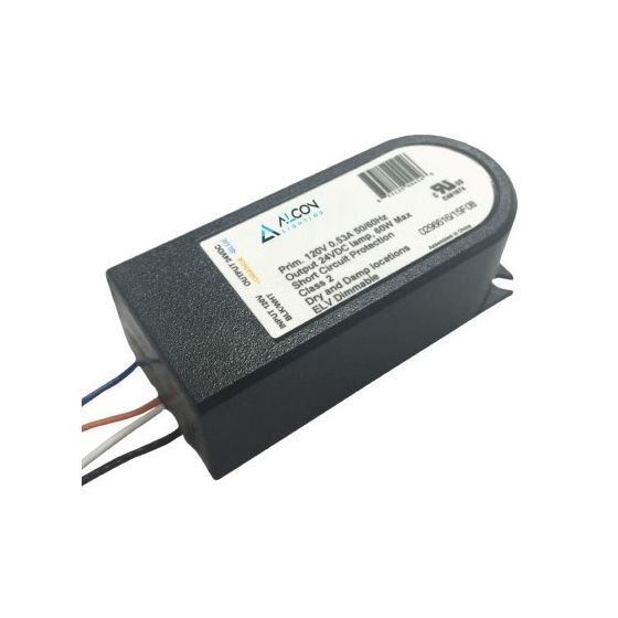 Alcon Lighting 60W 24V DC ELV Dimmable LED Class 2 Driver