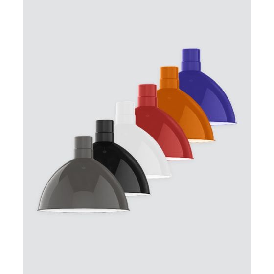 Alcon 15201 Deep Dome Architectural LED Round Barn Light High Bay Direct Down Light Fixture