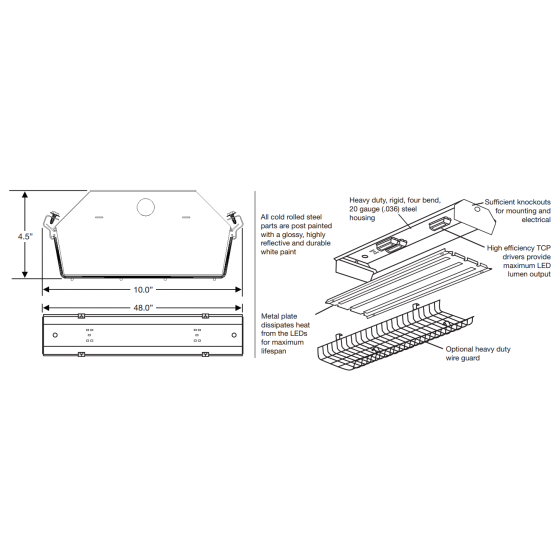TCP HB4 High efficiency LED HIGH Bay