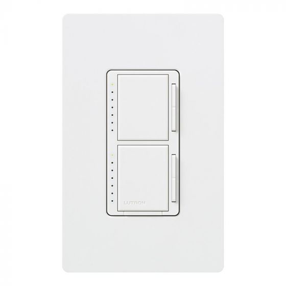 Lutron Maestro Dual Single Pole Digital Fade Dimmer