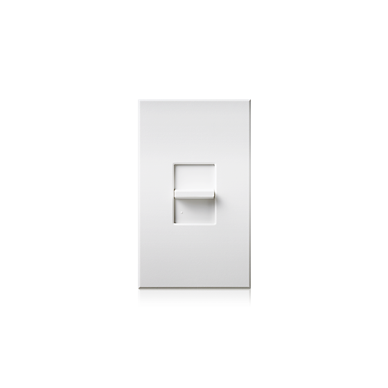 Alcon Lighting 2103 Villa Thin Profile Incandescent 600W Linear Slide-to-Off Single Pole 120V Dimmer