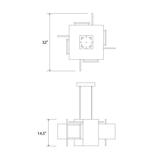 Cerno Muto Large 06-140 LED Pendant Light
