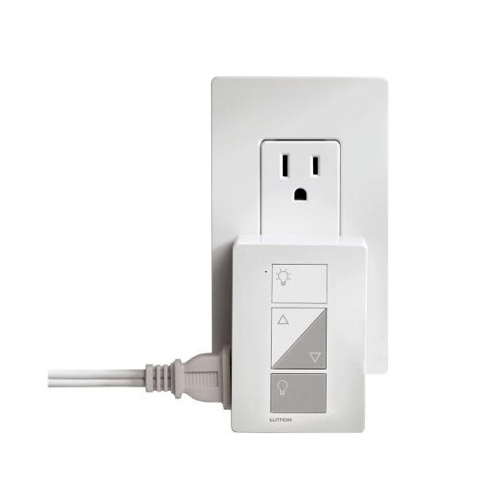 Lutron Caseta Wireless PD-3PCL-WH Plug In Lighting Dimmer 120V White