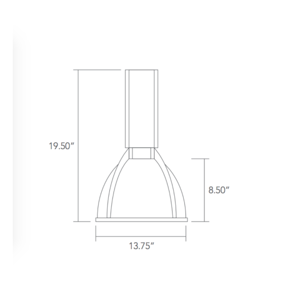 Rayon Lighting Sonoma T1014LED 14 Inch Diameter LED High Bay Lighting Fixture - UNI12 -120V-277V