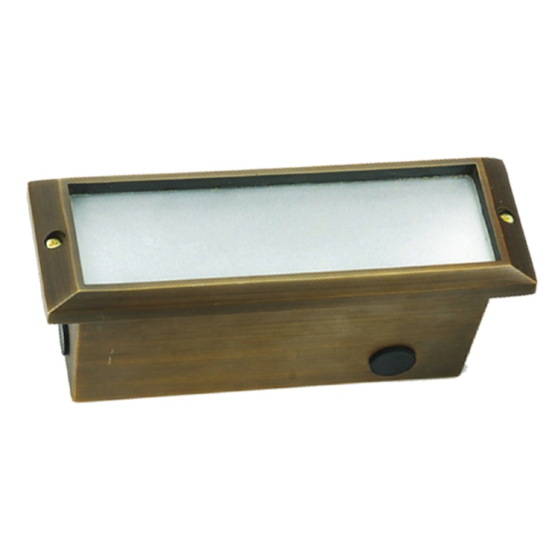Alcon Lighting 9408-F Tory Architectural LED Low Voltage Step Light Flush Mount Fixture