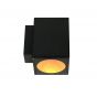 Image 1 of Alcon 11218-TF-S Pavo Turtle Friendly Dark Sky Architectural Amber LED 6 Inch Square 1-Direction Wall Mount Light Fixture