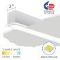 Image 2 of Alcon 12100-23-R-L Linear Recessed Ceiling-to-Wall LED Light Strip  