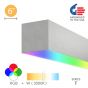 Image 2 of Alcon 12100-66-RGBW-S Linear Surface-Mounted Color-Changing LED Light