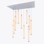 Image 1 of Alcon Lighting 12168-11 Cosma 11 Light Cluster Architectural LED Long Cylinder Vertical Tube Commercial Pendant Light Fixture