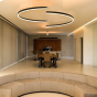 Image 4 of Alcon 12258 Half Circle 180° LED Pendant Uplight and Downlight