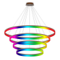 Image 1 of Alcon 12272-4-RGBW Redondo Architectural LED 4 Tier Ring Chandelier 