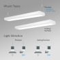 Image 4 of Alcon 12503-P Antimicrobial LED Linear Capsule Pendant Light