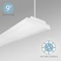 Image 2 of Alcon 12516-P Wraparound Antimicrobial LED Low Bay Pendant Light