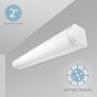 Image 2 of Alcon 12519-W Linear Antimicrobial Wall Mount LED Light