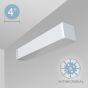 Image 2 of Alcon 12523-W Antimicrobial Linear LED Wall Light