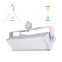 Image 2 of Alcon 13125 Adjustable Swivel Wall Wash Track LED Tracklight