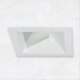 Image 1 of Alcon 14031-3 3-Inch Square Architectural LED Wall Wash Lensed Recessed Light