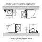 Image 3 of Alcon 14220 Linear 120-Volt LED Cove Lightbar