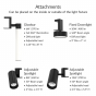 Image 3 of Alcon 15120 Exterior Rounded Pendant LED Lighting System