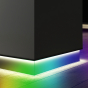 Image 1 of Alcon 15244-RGBW Angled LED Color-Changing Toe Kick Baseboard Light