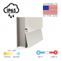Image 2 of Alcon 15244-A  4-Inch Angled LED Toe Kick Baseboard Light
